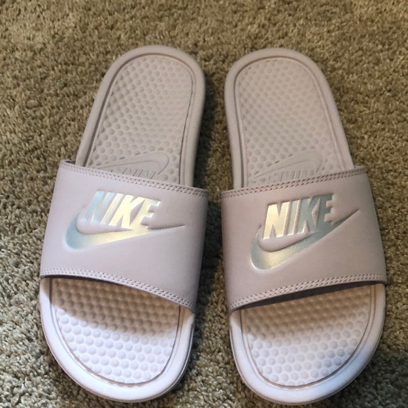 pink benassi slides